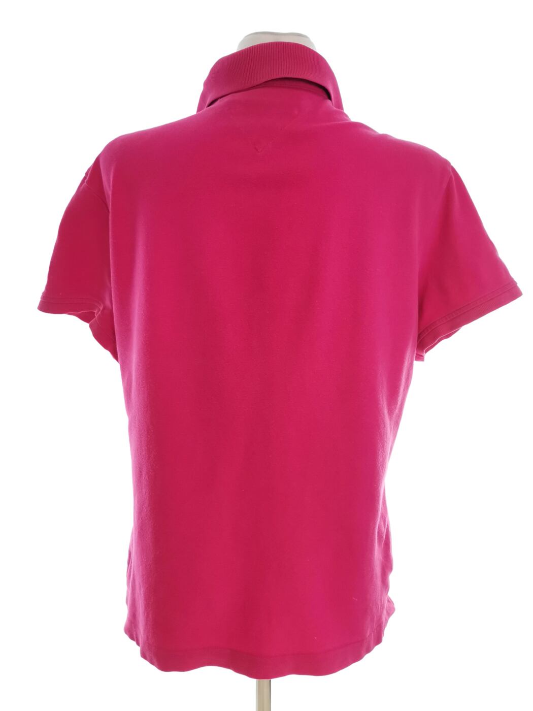 IMG_20220629_113529.jpg Tommy hilfiger Rozmiar XL Kolor Różowy Kołnierz Koszulka Polo Krótki rękaw Materiał Bawełna
