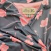 Lindy Bop Vintage Rozmiar 10 (36) Kolor Szary W serek Sukienka Prostokątna Bezrękawnik Midi