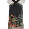 Warehouse Rozmiar 10 (38) Kolor Czarny Halter Bluzka Bezrękawnik Materiał Wiskoza 100%