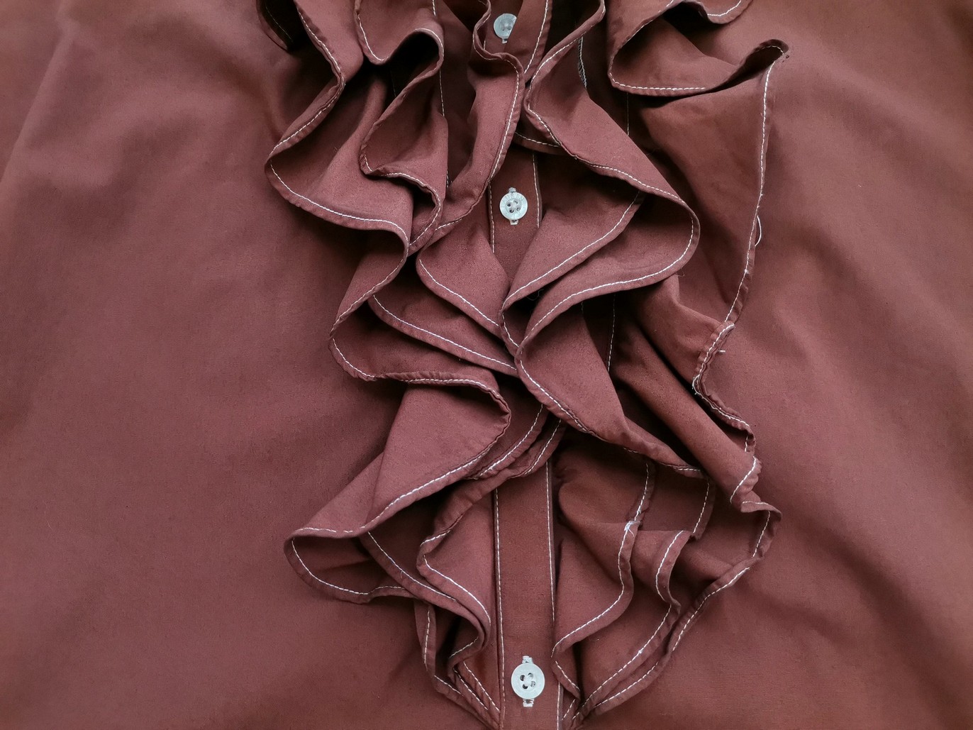IMG_20220630_125127.jpg Lauren ralph lauren Rozmiar 8 (36) Kolor Brązowy Kołnierz Bluzka Zapinana Krótki rękaw Materiał Bawełna 100%