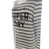 Superdry Rozmiar 42/44 Kolor Granatowy Pasy Okrągły dekolt Tunika Bluzka Długi rękaw