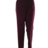 Marks&spencer Rozmiar 14 (42) Kolor Purpurowy Spodnie Eleganckie