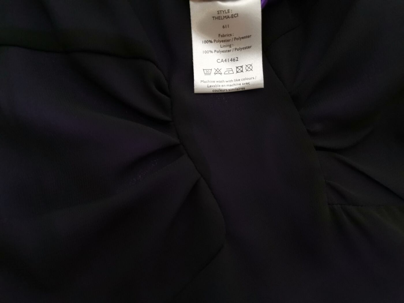 St-martins Rozmiar 38 Kolor Czarny Okrągły dekolt Sukienka A-Line Rękaw 3/4 Midi St-martins Rozmiar 38 Kolor Czarny Okrągły dekolt Sukienka A-Line Rękaw 3/4 Midi