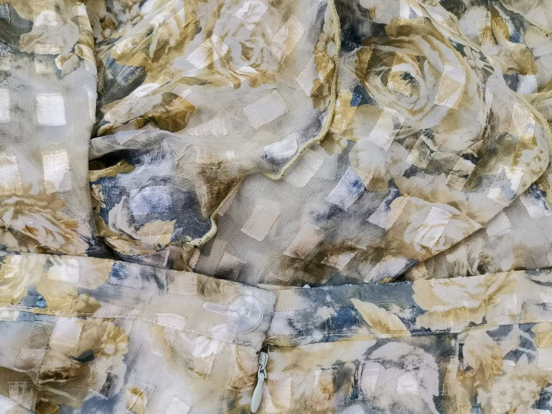 Vintage Rozmiar 44 Kolor Khaki Spódnica Maxi Długa