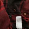 River island Rozmiar 14 (40) Kolor Pomarańczowy Krata Okrągły dekolt Tunika Zapinana Bluzka Rękaw 3/4 Materiał Wiskoza 100%