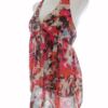 River island Rozmiar 10 (36) Kolor Różowy Halter Tunika Bluzka Bezrękawnik Materiał Bawełna 100%