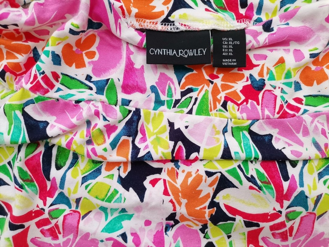 Cynthia Rowley Rozmiar XL Kolor Kolorowa Spódnica Maxi Długa Materiał Rayon