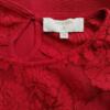 Cream Rozmiar 34 Kolor Czerwony Crew Neck Bluzka Rękaw 3/4 Materiał Wiskoza 100%
