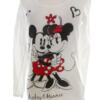 Disney Rozmiar XS Kolor Biały Okrągły dekolt Bluzka Długi rękaw Materiał Bawełna 100%
