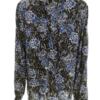 Soyaconcept Rozmiar M Kolor Niebieski Split Crew Neck Bluzka Długi rękaw Materiał Wiskoza 100%