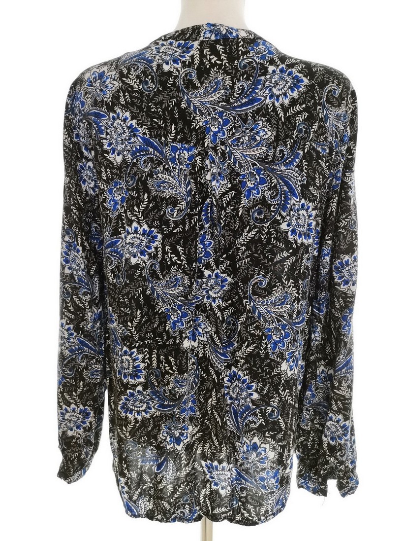 IMG_20220707_134621.jpg Soyaconcept Rozmiar M Kolor Niebieski Split Crew Neck Bluzka Długi rękaw Materiał Wiskoza 100%