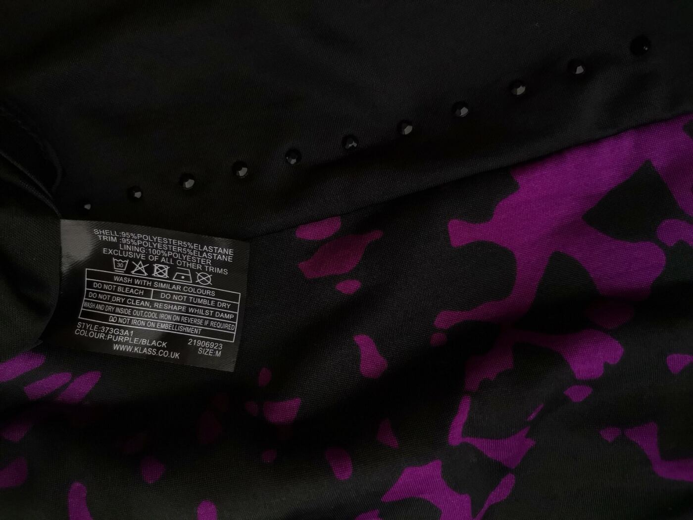 Klass Rozmiar M Kolor Czarny Keyhole Crew Neck Sukienka Sweterkowa Rękaw 3/4 Midi Klass Rozmiar M Kolor Czarny Keyhole Crew Neck Sukienka Sweterkowa Rękaw 3/4 Midi