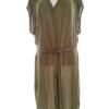 H&m Rozmiar 36 Kolor Khaki W serek Tunika Bluzka Krótki rękaw Materiał Wiskoza 100%