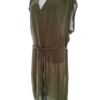 H&m Rozmiar 36 Kolor Khaki W serek Tunika Bluzka Krótki rękaw Materiał Wiskoza 100%