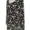 VRS woman Rozmiar 52 Kolor Czarny Keyhole Crew Neck Bluzka Długi rękaw Materiał Wiskoza 100%