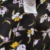 VRS woman Rozmiar 52 Kolor Czarny Keyhole Crew Neck Bluzka Długi rękaw Materiał Wiskoza 100%
