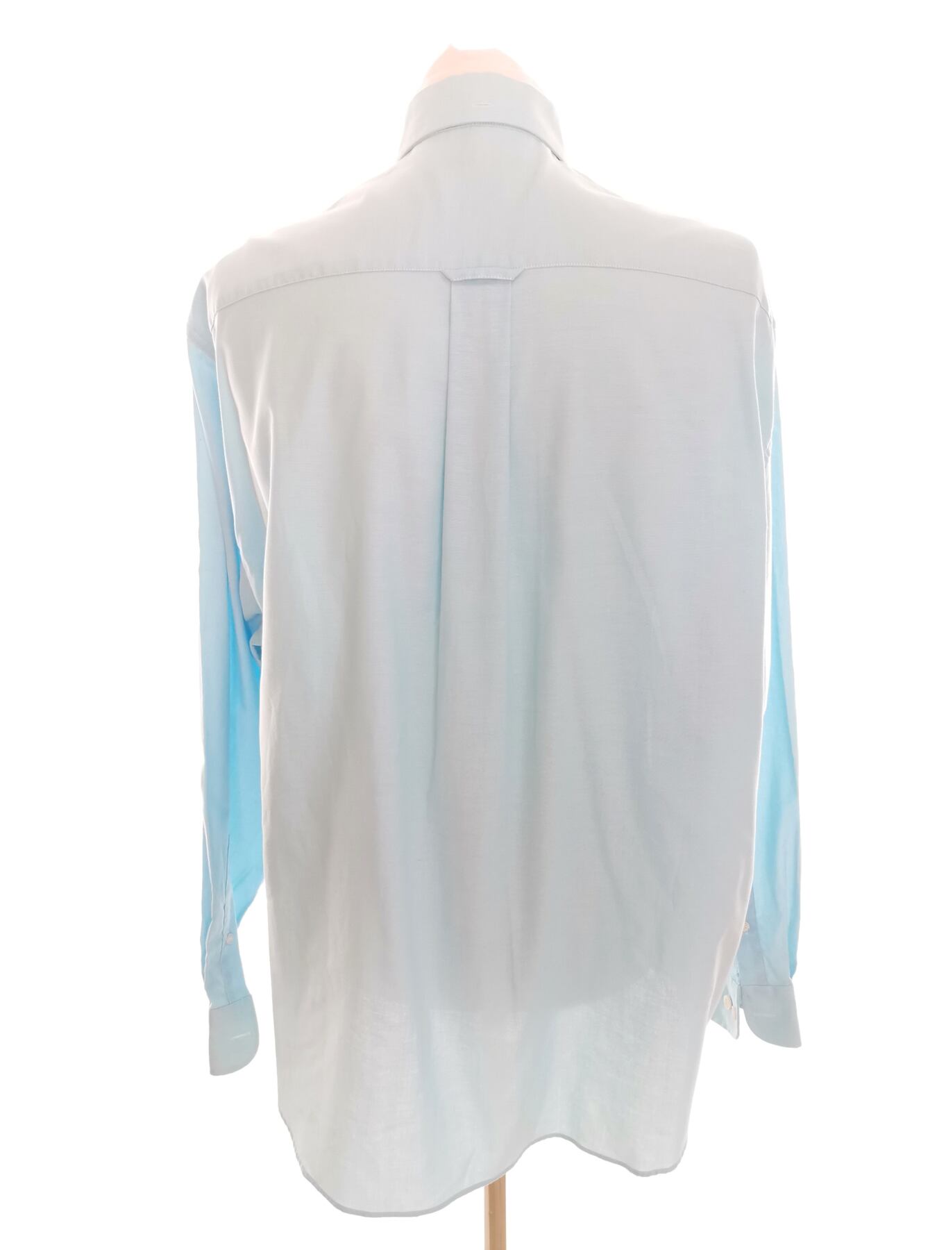 IMG_20220713_113152.jpg BEN SHERMAN Rozmiar 4 (XL) Kolor Niebieski Kołnierz Męska Koszula Casual Długi rękaw Materiał Bawełna