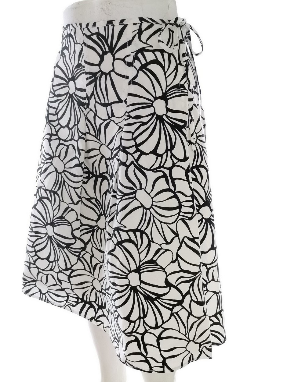 IMG_20220713_120415.jpg Dorothy perkins Rozmiar 20 (48) Kolor Czarny A-Line Spódnica Midi Materiał Bawełna 100%