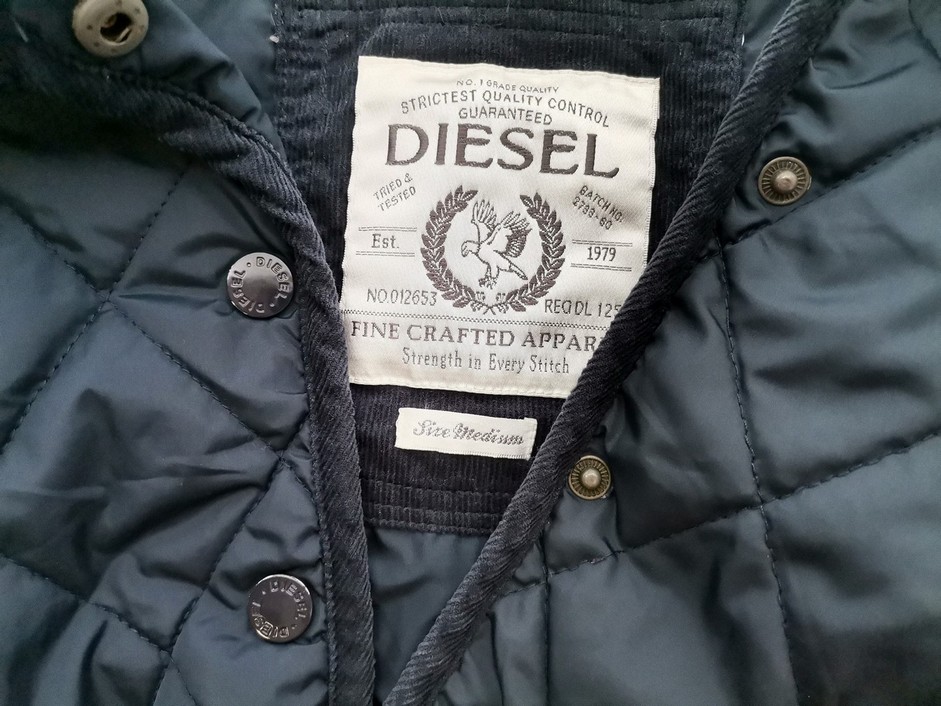 IMG_20220714_132019.jpg Diesel Rozmiar M Kolor Granatowy Kurtka Długi rękaw