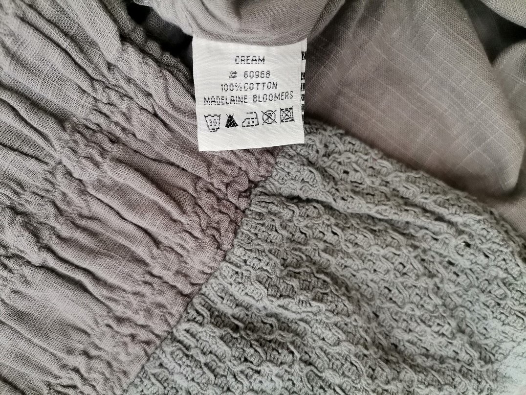 IMG_20220714_132430.jpg Cream Rozmiar 38 Kolor Szary Spodnie Casual Materiał Bawełna 100%