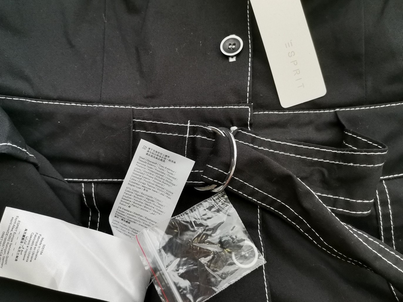 Esprit Rozmiar S Kolor Czarny W serek Sukienka Maxi Bezrękawnik Długa Materiał Bawełna Esprit Rozmiar S Kolor Czarny W serek Sukienka Maxi Bezrękawnik Długa Materiał Bawełna