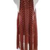 Vintage Rozmiar 50/52 Kolor Pomarańczowy Jodełka Halter Tunika Bluzka Bezrękawnik