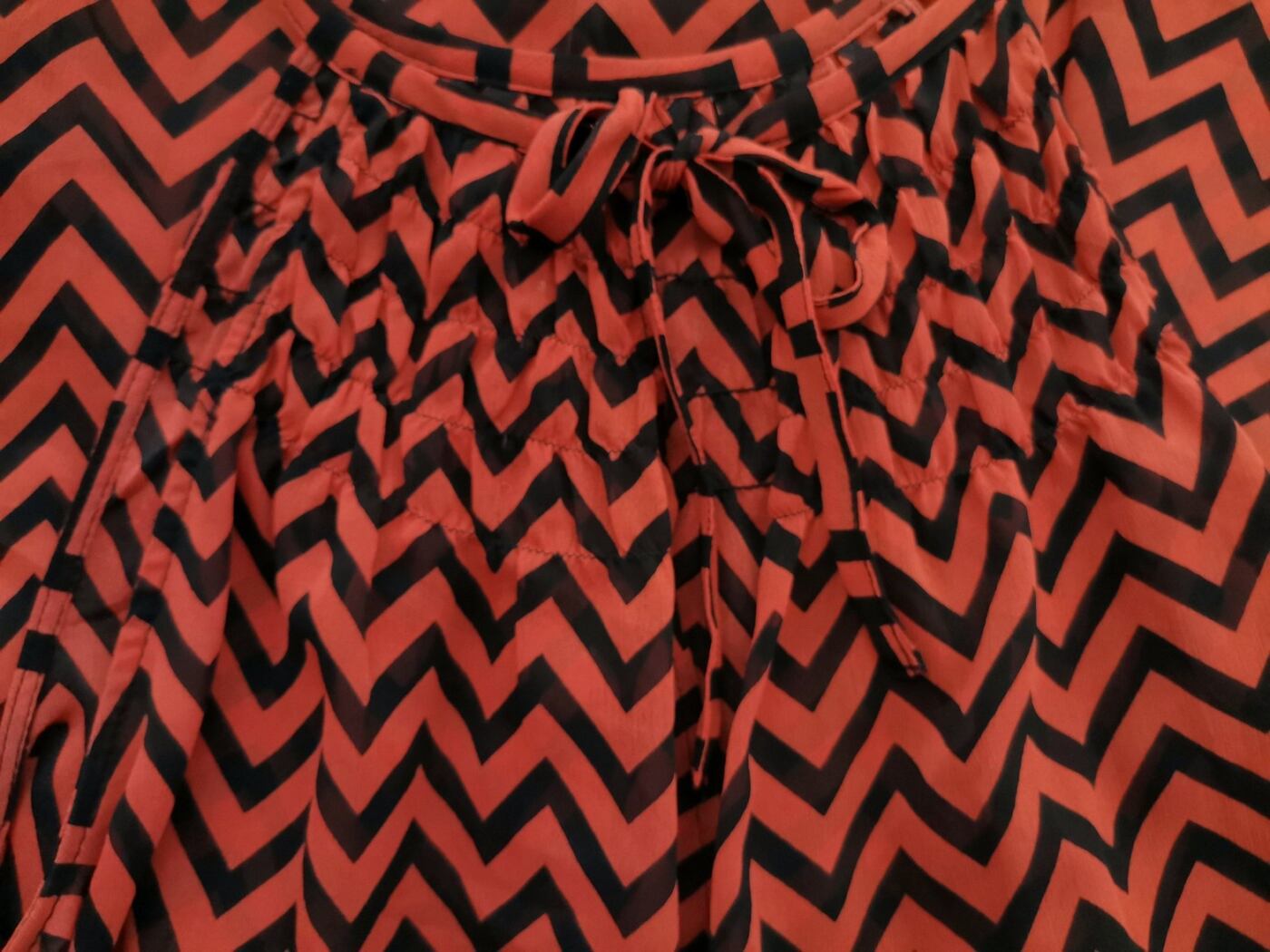 Vintage Rozmiar 50/52 Kolor Pomarańczowy Jodełka Halter Tunika Bluzka Bezrękawnik Vintage Rozmiar 50/52 Kolor Pomarańczowy Jodełka Halter Tunika Bluzka Bezrękawnik