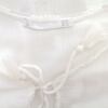 Zara TRF Rozmiar M Kolor Biały Keyhole Crew Neck Bluzka Rękaw 3/4