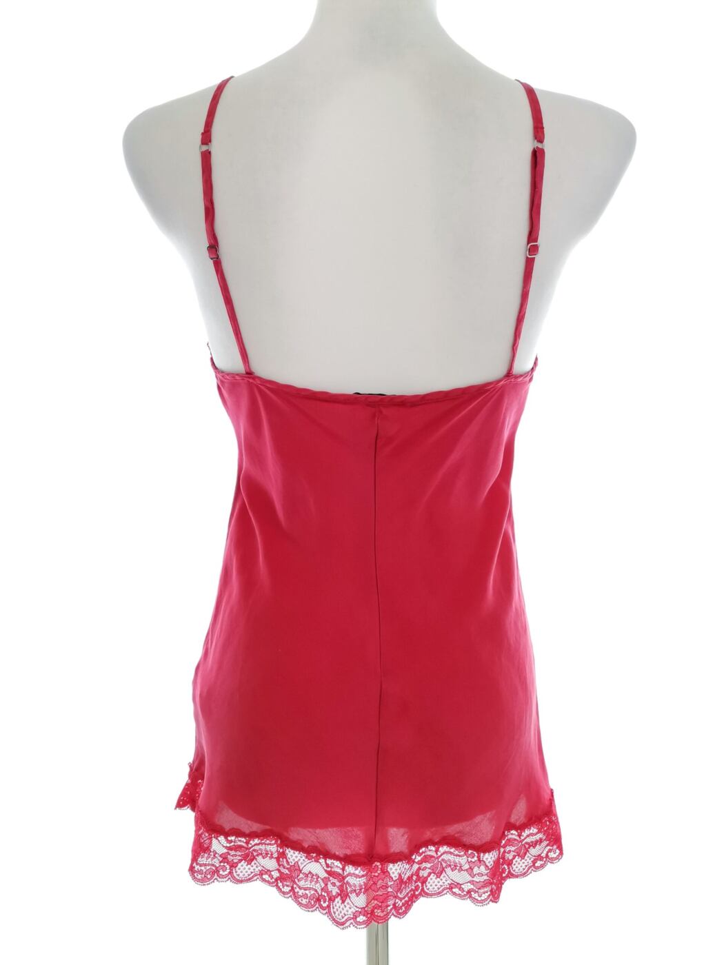 Intimissimi Rozmiar M Kolor Czerwony W serek Tunika Bluzka Bezrękawnik Materiał Jedwab 100% Intimissimi Rozmiar M Kolor Czerwony W serek Tunika Bluzka Bezrękawnik Materiał Jedwab 100%
