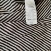 Dkny Jeans Rozmiar XS Kolor Beżowy Pasy W serek Tunika Bluzka Krótki rękaw Materiał Bawełna 100%