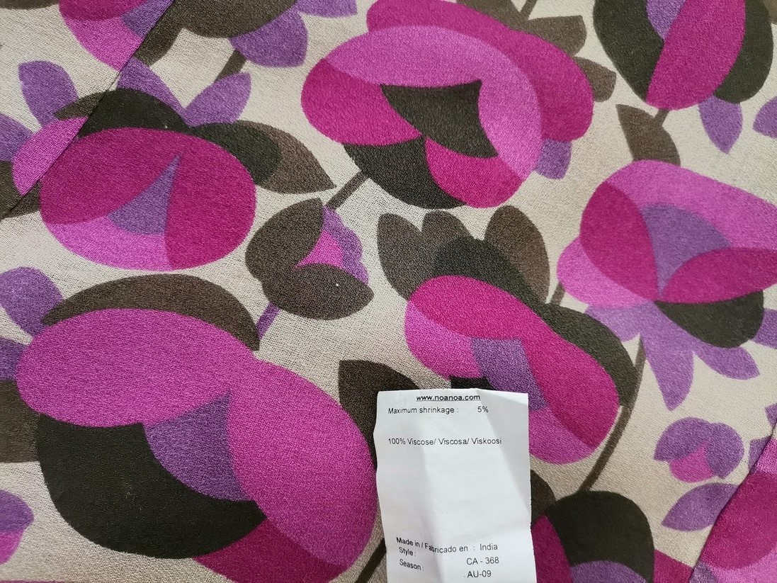 Noa noa Rozmiar S Kolor Różowy W serek Sukienka Prostokątna Bezrękawnik Midi Materiał Wiskoza 100% Noa noa Rozmiar S Kolor Różowy W serek Sukienka Prostokątna Bezrękawnik Midi Materiał Wiskoza 100%