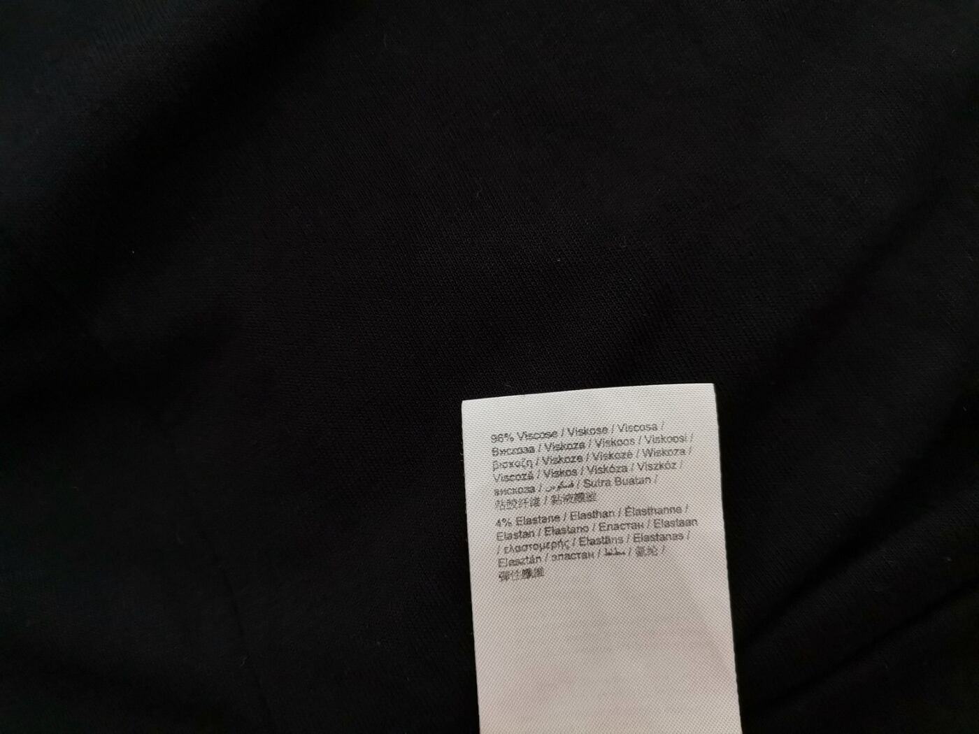 Esprit Rozmiar M Kolor Czarny Okrągły dekolt Sukienka A-Line Rękaw 3/4 Midi Materiał Wiskoza Esprit Rozmiar M Kolor Czarny Okrągły dekolt Sukienka A-Line Rękaw 3/4 Midi Materiał Wiskoza