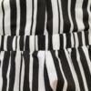 Vintage Rozmiar 42/44 Kolor Czarny Pasy Spodnie Eleganckie