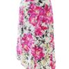 DUNNES STORES Signature Rozmiar 14 (42) Kolor Różowy A-Line Spódnica Midi Materiał Len