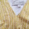 Hobbs London Rozmiar M Kolor Żółty Jodełka W serek Bluzka Rękaw 3/4 Materiał Wiskoza