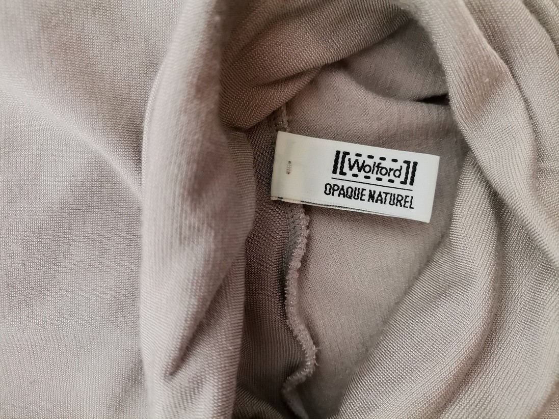 IMG_20220727_144032.jpg Wolford Rozmiar S Kolor Szary Golf Bluzka Top na ramiączka Długi rękaw Materiał Bawełna