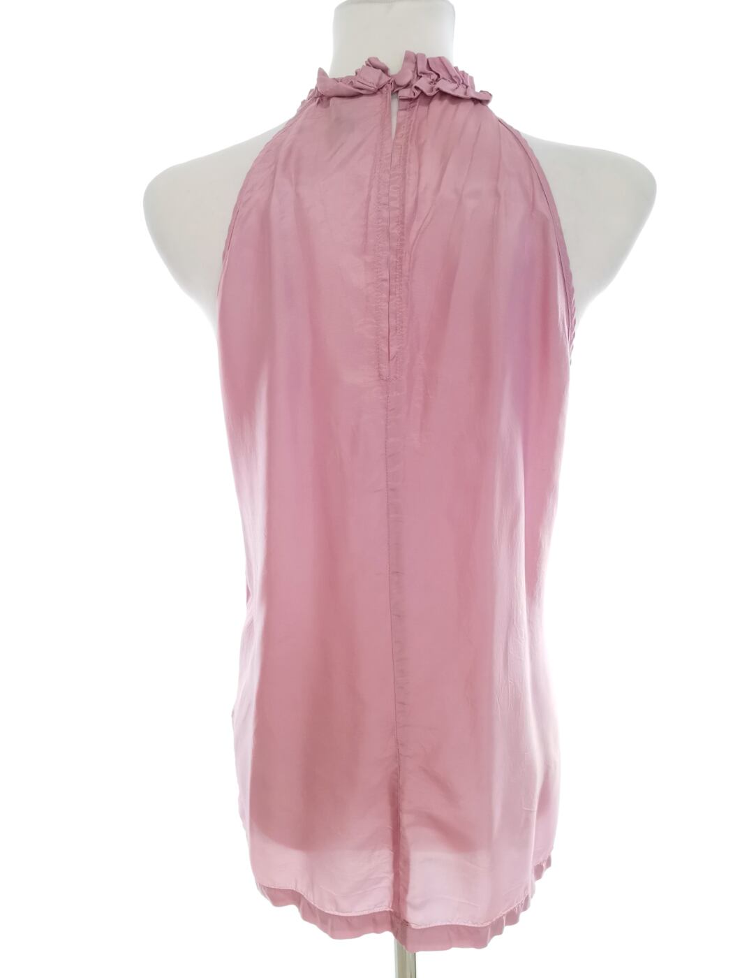 IMG_20220801_124020.jpg Topshop Rozmiar 14 (42) Kolor Różowy Halter Bluzka Bezrękawnik