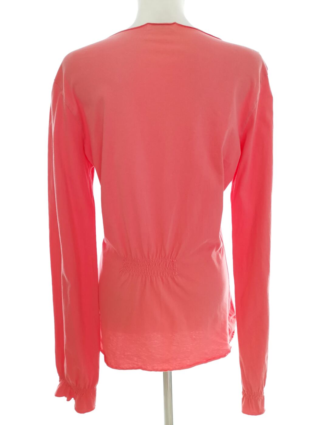 IMG_20220801_132237.jpg Vila Rozmiar L Kolor Różowy Split Crew Neck Bluzka Długi rękaw Materiał Bawełna 100%