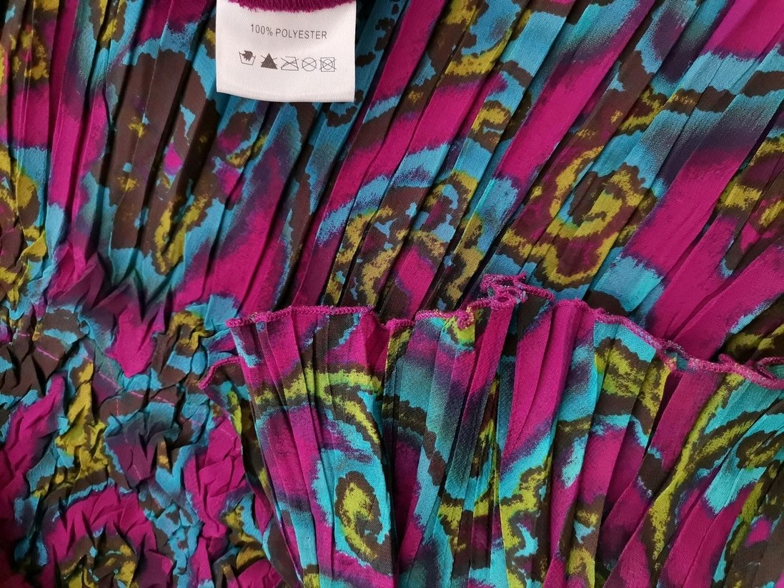 East Rozmiar 10 (38) Kolor Fioletowy Paisley W serek Tunika Bluzka Długi rękaw East Rozmiar 10 (38) Kolor Fioletowy Paisley W serek Tunika Bluzka Długi rękaw