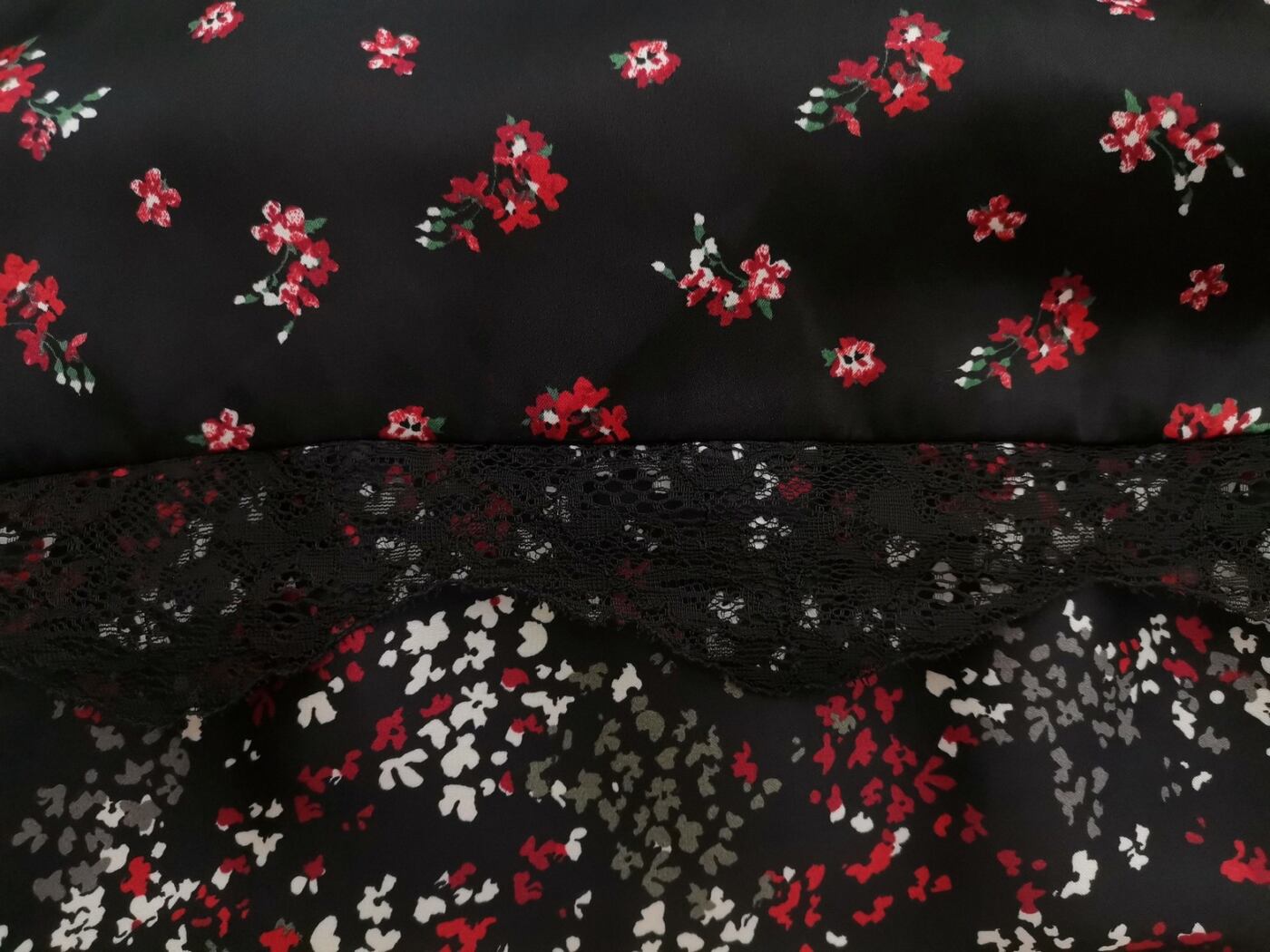 Zara Rozmiar M Kolor Czarny Grochy W serek Bluzka Bezrękawnik