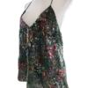Topshop Rozmiar 14 (42) Kolor Czarny W serek Bluzka Bezrękawnik