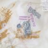 DESIGUAL Rozmiar M Kolor Kremowy Keyhole Crew Neck Bluzka Krótki rękaw Materiał Bawełna 100%