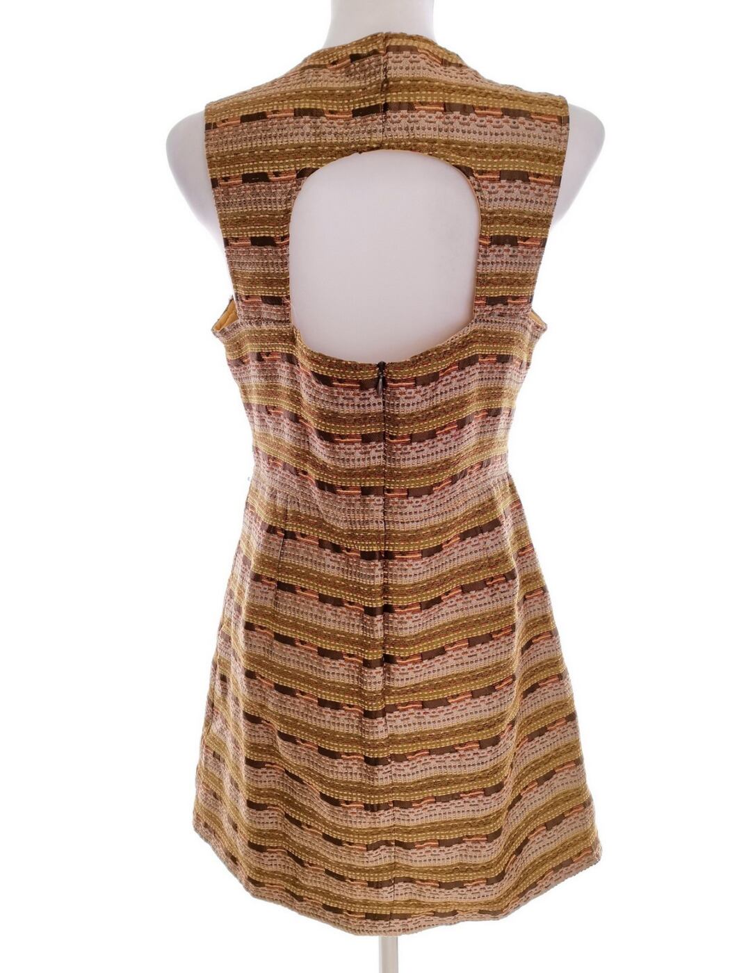 Esley Rozmiar M Kolor Zielony Okrągły dekolt Sukienka Mini Bezrękawnik Krótka Materiał Rayon Esley Rozmiar M Kolor Zielony Okrągły dekolt Sukienka Mini Bezrękawnik Krótka Materiał Rayon