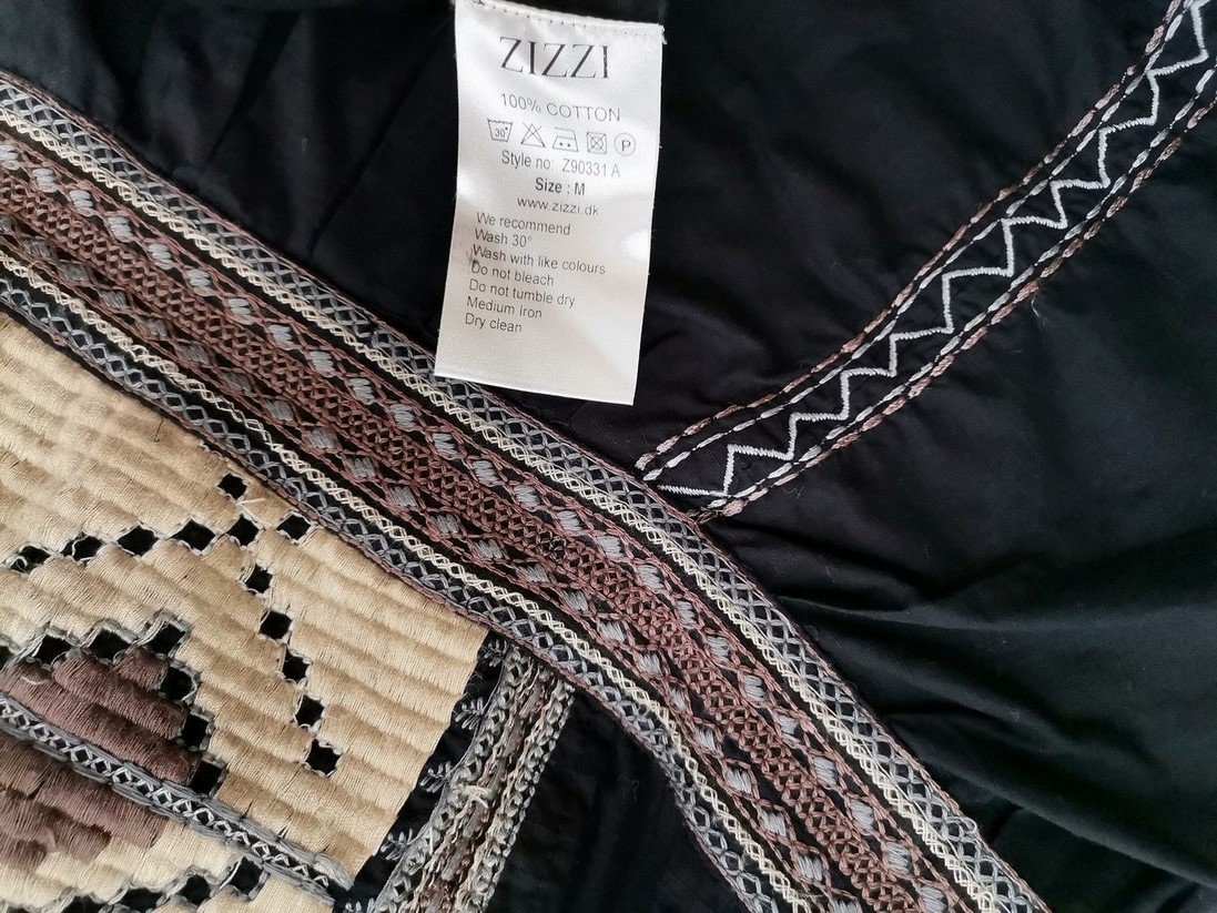 Zizzi Rozmiar M Kolor Czarny Okrągły dekolt Sukienka Sheath Bezrękawnik Do Kolan Materiał Bawełna 100% Zizzi Rozmiar M Kolor Czarny Okrągły dekolt Sukienka Sheath Bezrękawnik Do Kolan Materiał Bawełna 100%