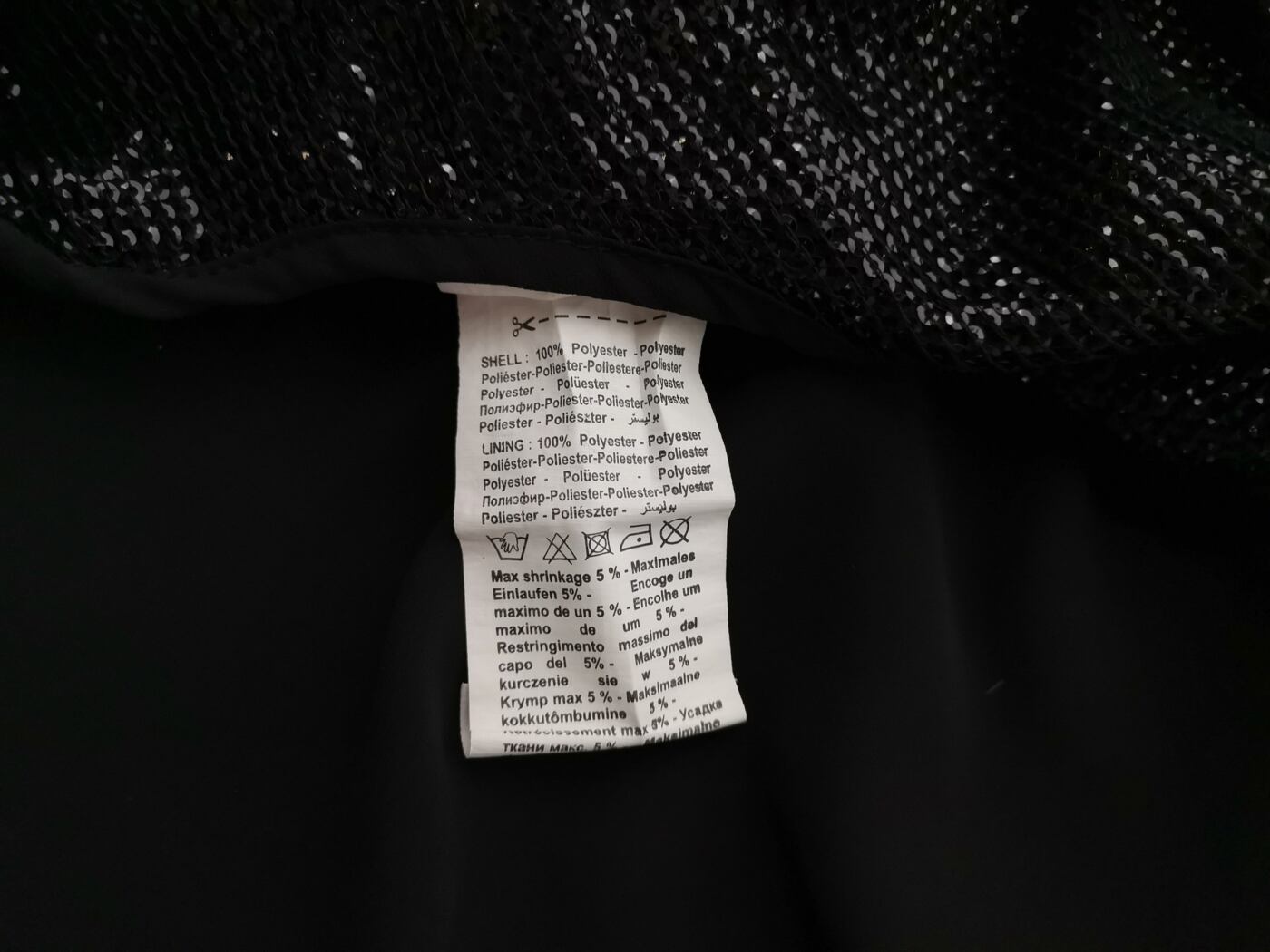 Vero moda Rozmiar M Kolor Czarny Okrągły dekolt Sukienka Sheath Bezrękawnik Midi Vero moda Rozmiar M Kolor Czarny Okrągły dekolt Sukienka Sheath Bezrękawnik Midi