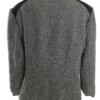 Kaliko Rozmiar 18 (46) Kolor Czarny Split Crew Neck Żakiet Haczyk Rękaw 3/4 Materiał Dziewicza Wełna