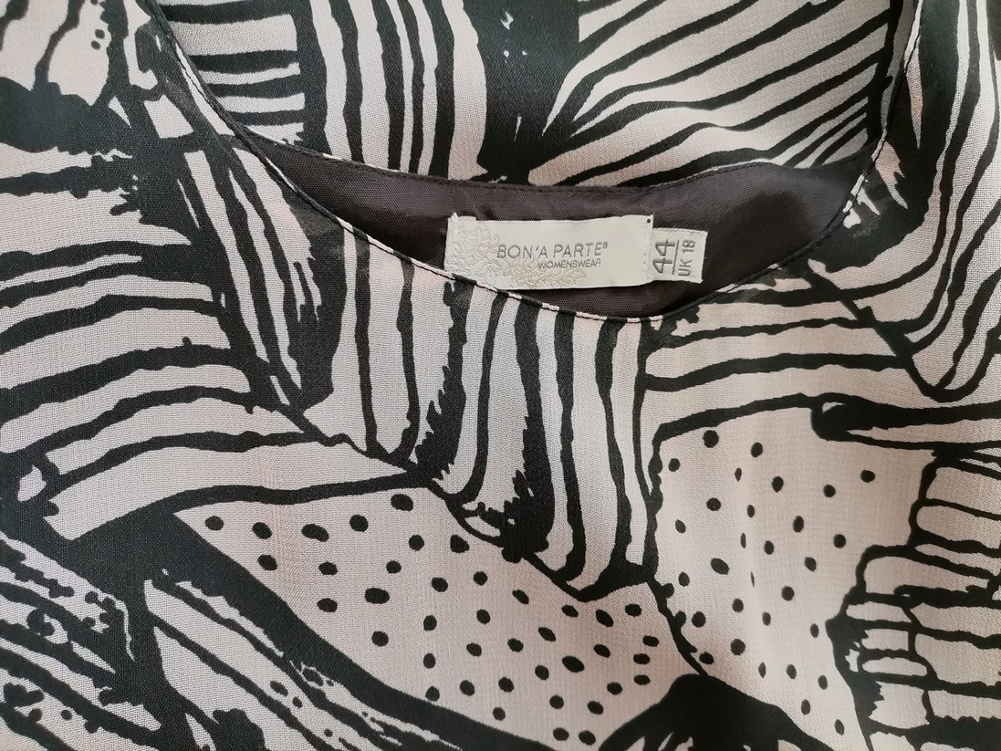 Rozmiar 44 Kolor Brązowy Okrągły dekolt Sukienka Sheath Bezrękawnik Midi Materiał Wiskoza 100% Rozmiar 44 Kolor Brązowy Okrągły dekolt Sukienka Sheath Bezrękawnik Midi Materiał Wiskoza 100%