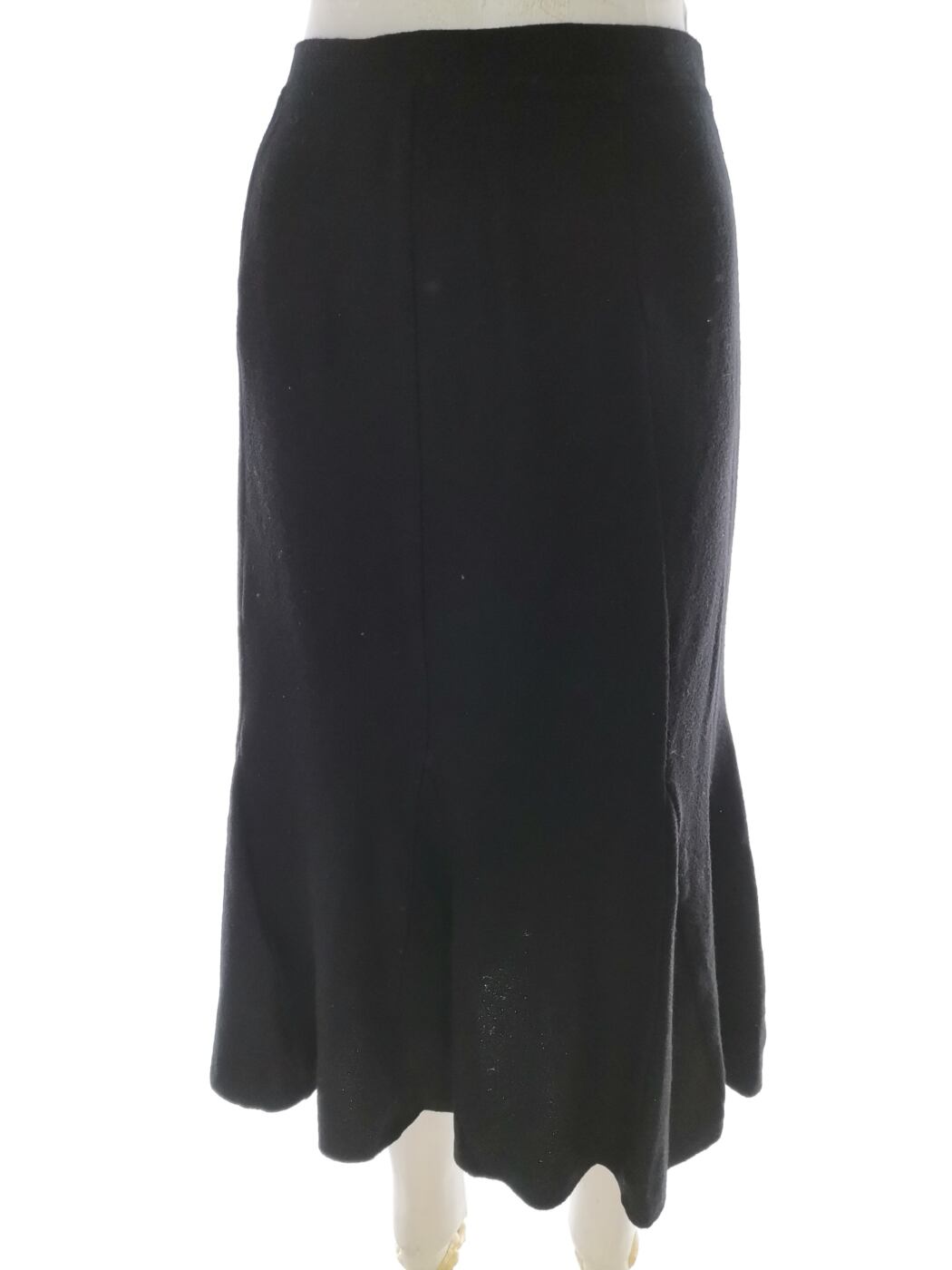 Eileen Fisher Rozmiar M Kolor Czarny Spódnica Maxi Długa Materiał Wełna 100%