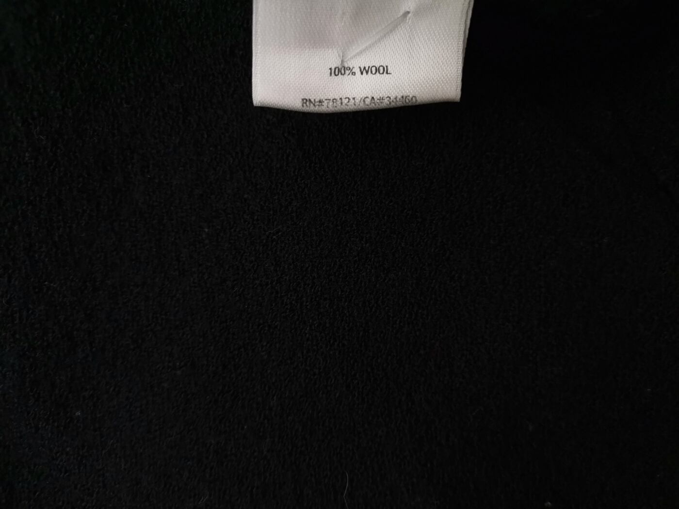 Eileen Fisher Rozmiar M Kolor Czarny Spódnica Maxi Długa Materiał Wełna 100%