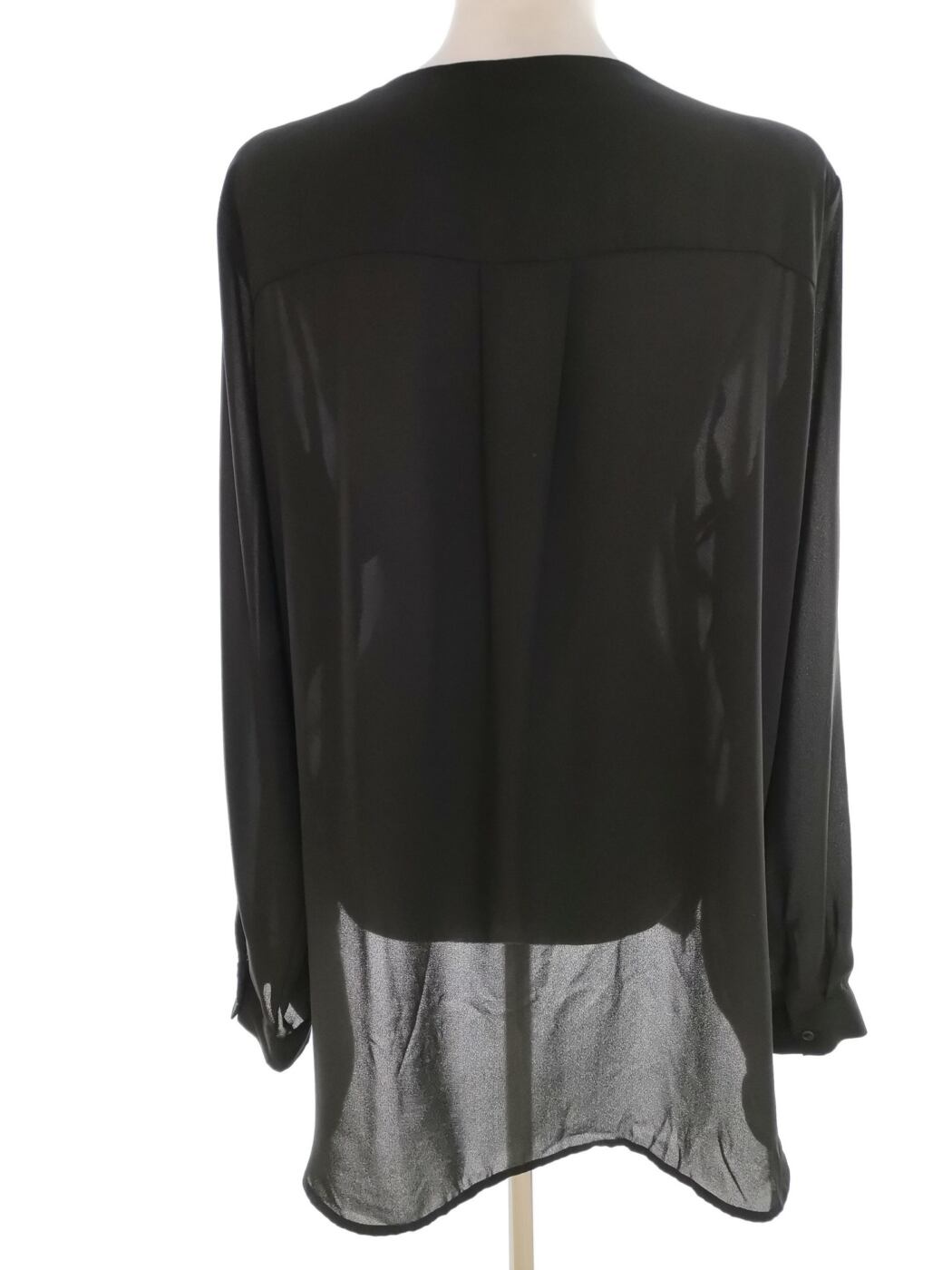 Selected femme Rozmiar 40 Kolor Czarny W serek Tunika Zapinana Bluzka Długi rękaw Selected femme Rozmiar 40 Kolor Czarny W serek Tunika Zapinana Bluzka Długi rękaw